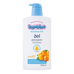 Bambino Rodzina Żel pod prysznic hiperdelikatny - Zapach Mirabelki 1000ml