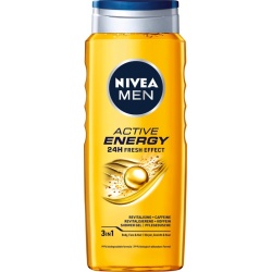 NIVEA MEN Active Energy Żel pod Prysznic 500ml