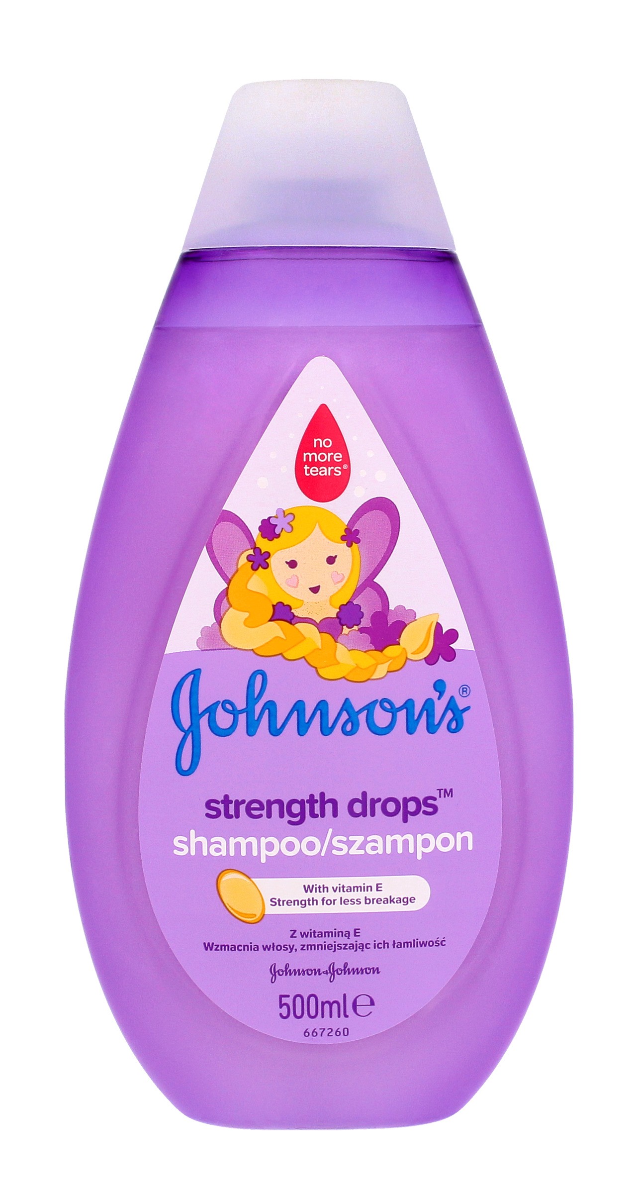Johnson & Johnson Johnson's Strength Drops szampon dla dzieci z witaminą E 500ml