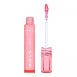 Lamel-All-in-One-Lip-Oil-Nawilżający-Olejek-do-Ust-401-Peachy-nawilżający-wygładzający-błyszczący-długotrwały-efekt