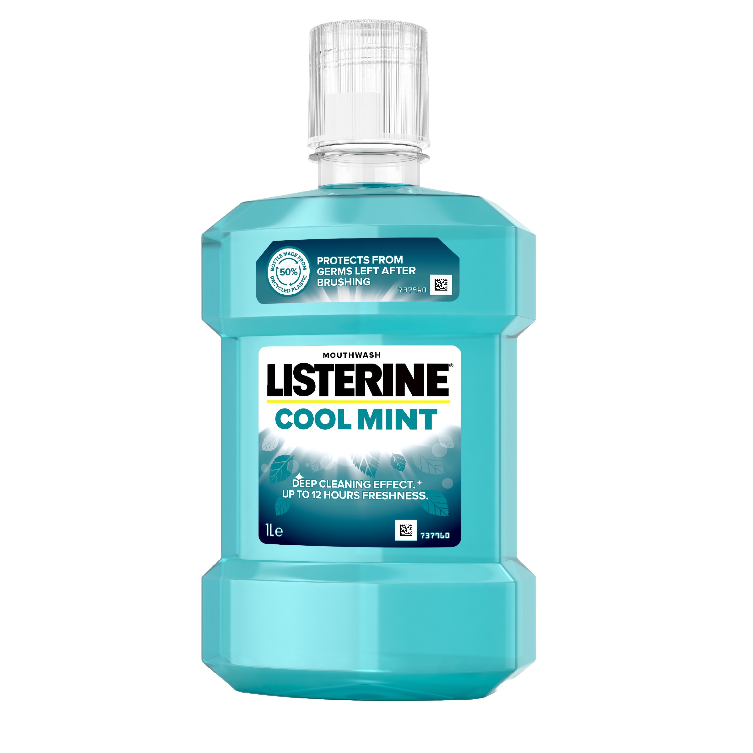 Listerine Cool Mint Płyn do Płukania Jamy Ustnej 1L