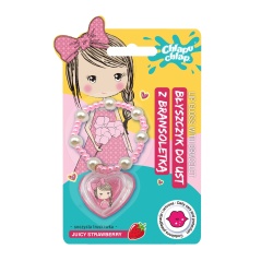 CHLAPU CHLAP Błyszczyk do ust z bransoletką - Soczysta Truskawka