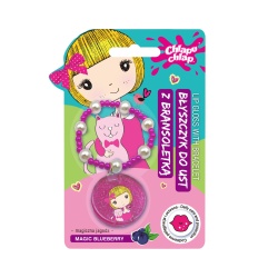 CHLAPU CHLAP Błyszczyk do ust z bransoletką - Magiczna Jagoda