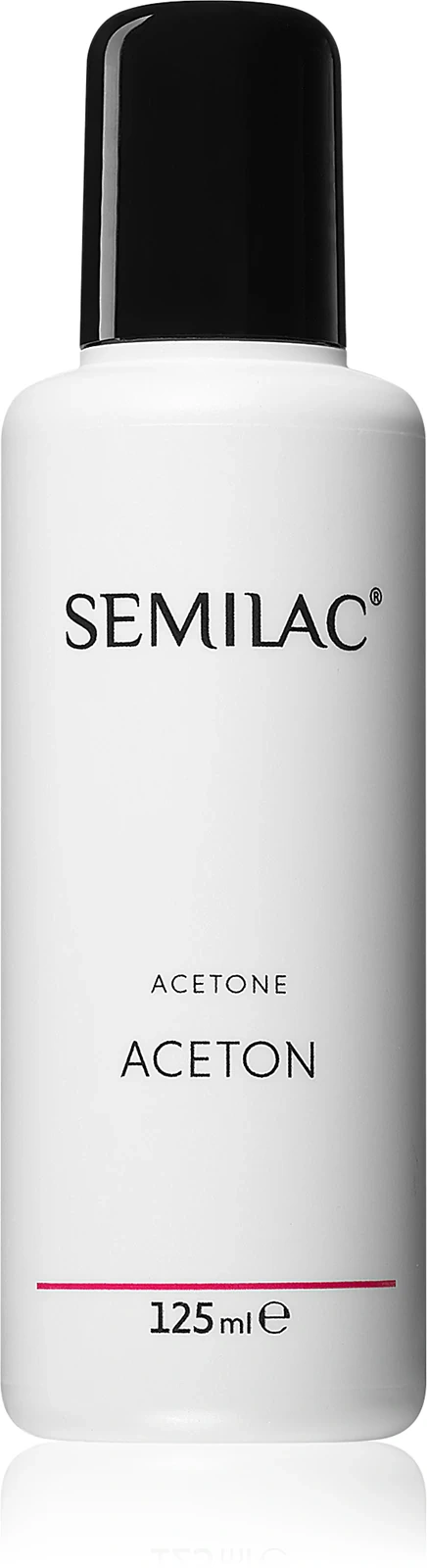 Aceton Semilac do usuwania hybrydy i akrylu 125 ml