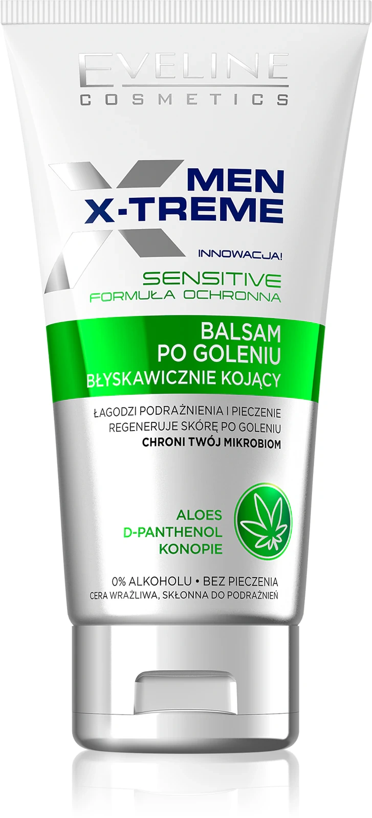 balsam po goleniu Eveline Sensitive na podrażnienia i pieczenie