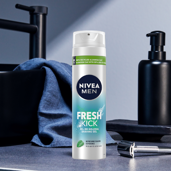 Nivea Men żel do golenia z wodą kaktusową