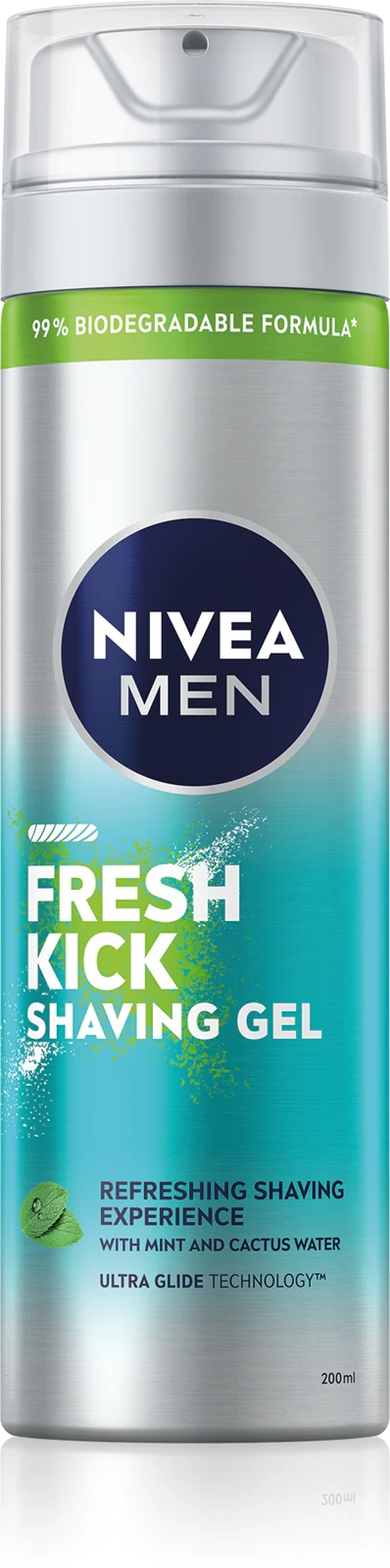 żel do golenia Nivea Men Fresh Kick z wodą kaktusową