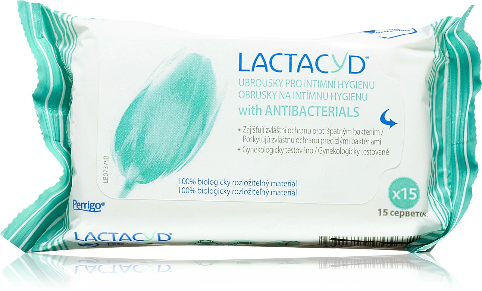 chusteczki intymne Lactacyd z kwasem mlekowym
