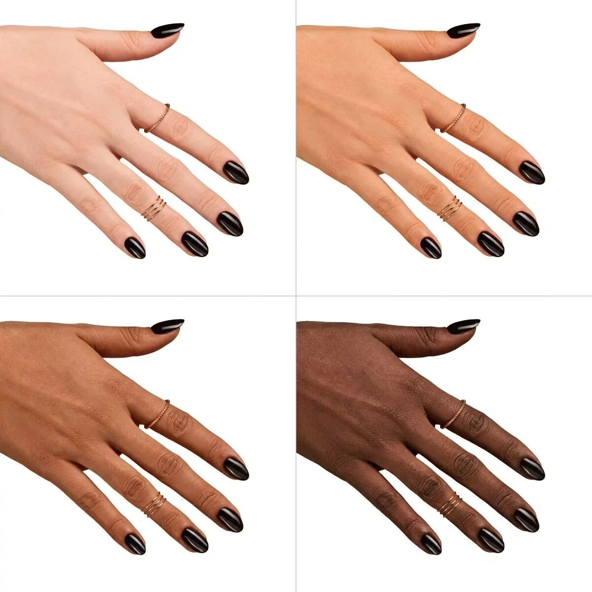 Semilac czarny lakier hybrydowy Black Diamond