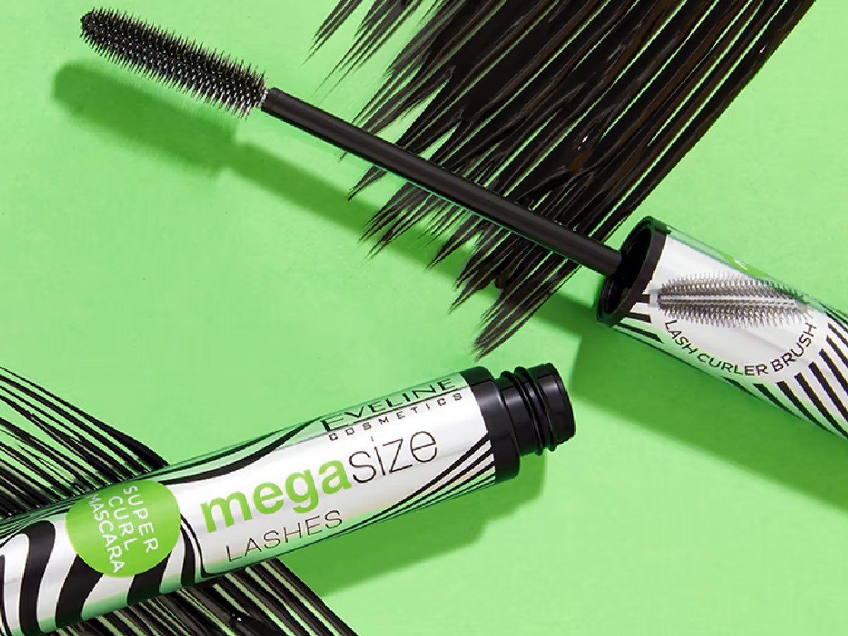 Eveline Mega Size Lashes Super Curl Wydłużająco-Podkręcający Tusz do Rzęs Black - obrazek 2