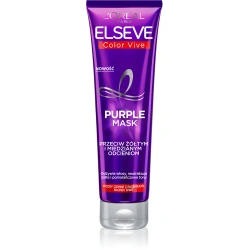 fioletowa maska Loreal na żółte tony blond