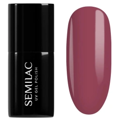 Jagodowoczerwony lakier Semilac Berry Nude 005