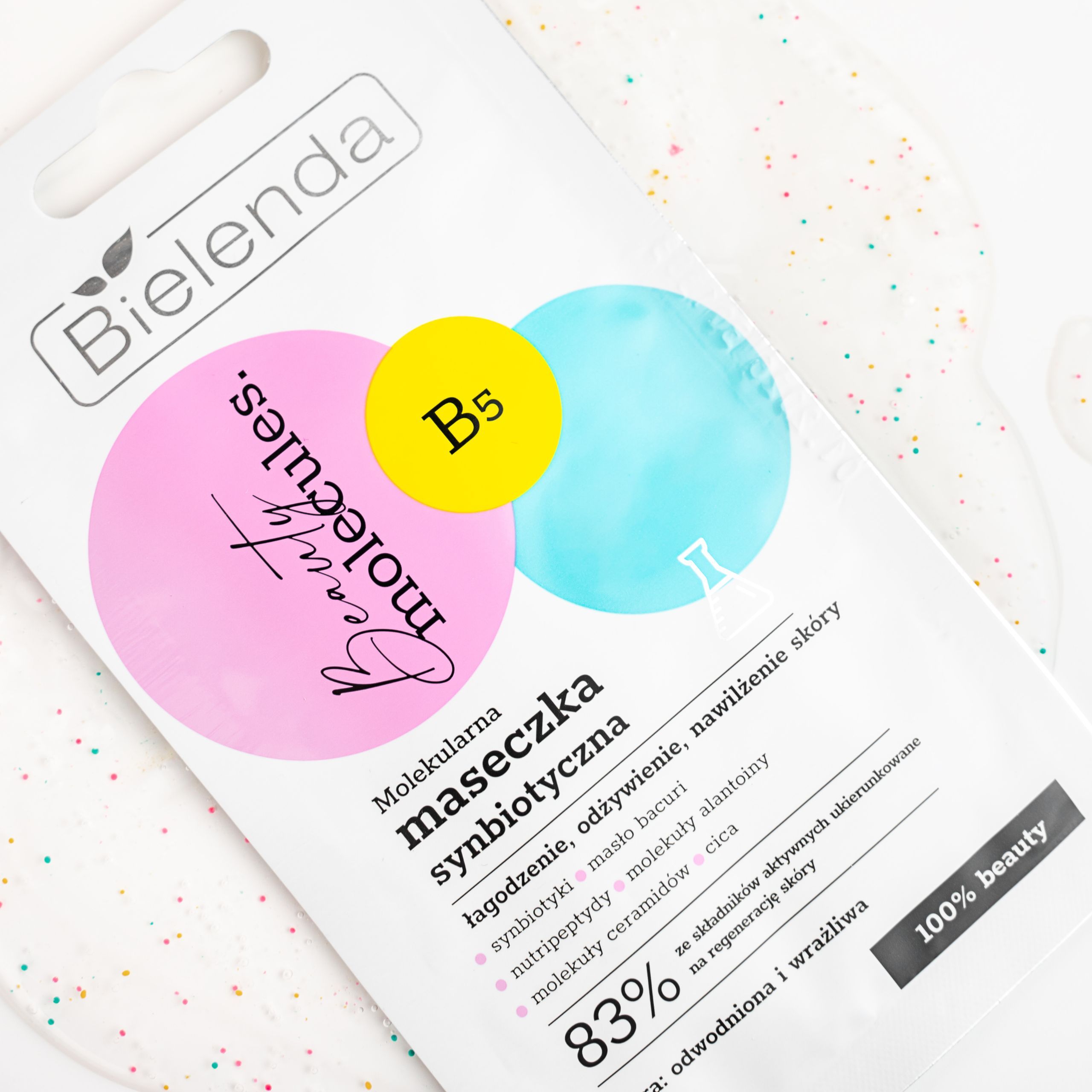 Bielenda Beauty Molecules maseczka do cery wrażliwej