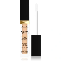 Korektor w płynie na cienie i niedoskonałości Eveline Wonder Match 10 Light Vanilla