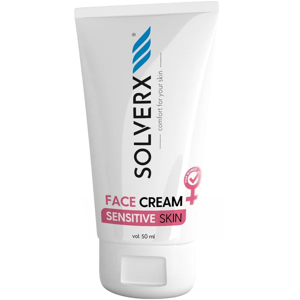 krem do cery wrażliwej i naczynkowej Solverx Sensitive Skin