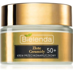 krem przeciwzmarszczkowy 50+ z ceramidami Bielenda Złote Ceramidy