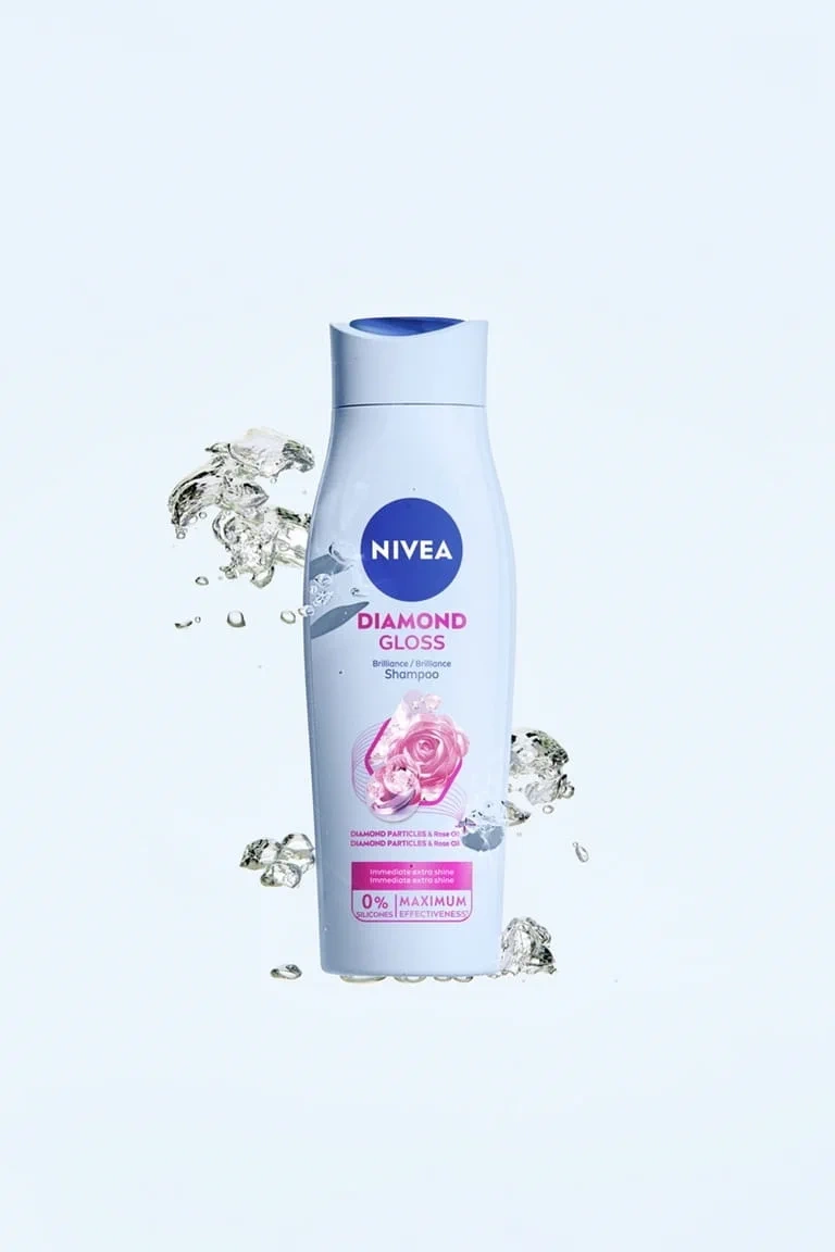 Nivea Diamond Gloss szampon do włosów matowych