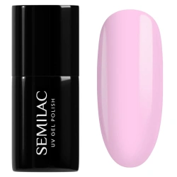 Lilioworóżowy lakier hybrydowy Semilac Pink Smile 056