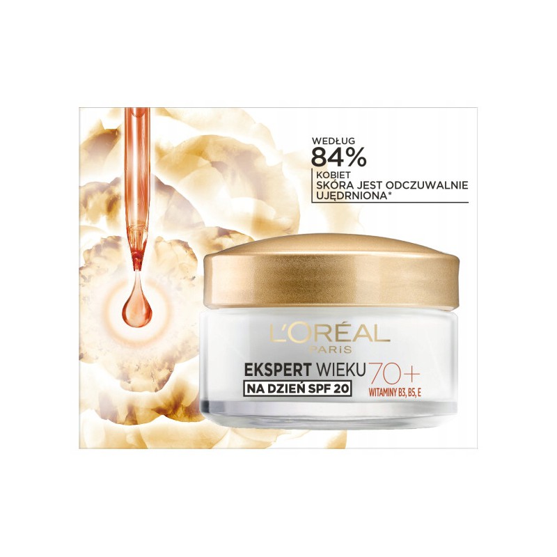 Loreal Ekspert Wieku Przeciwzmarszczkowy Krem Odżywczy na Dzień 70+ - obrazek 2