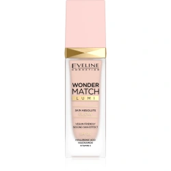 Luksusowy podkład rozświetlający z SPF 20 Eveline Wonder Match Lumi 05 Light