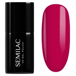Malinowy lakier Semilac Elegant Raspberry z bordową nutą