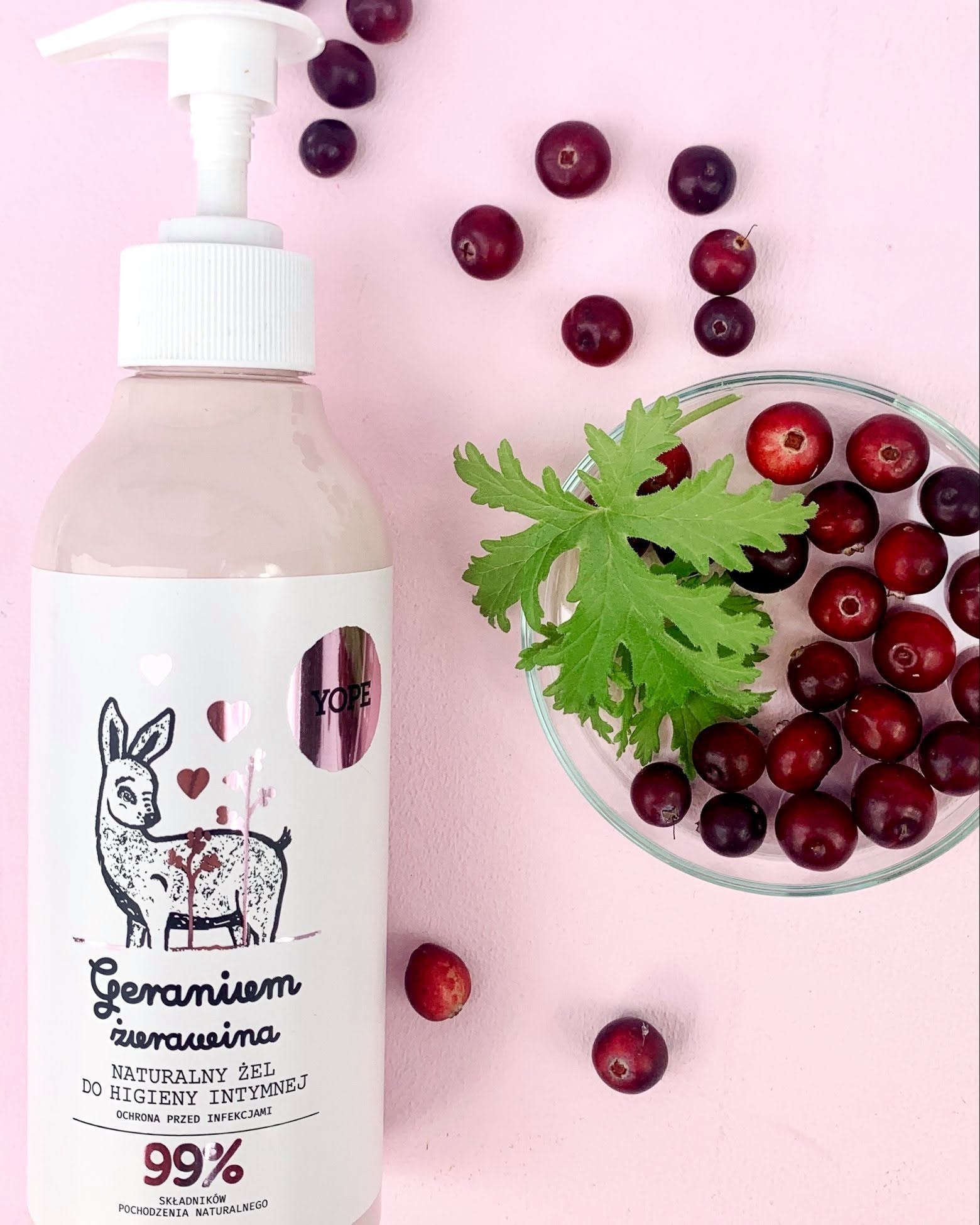naturalny żel do higieny intymnej z prebiotykami