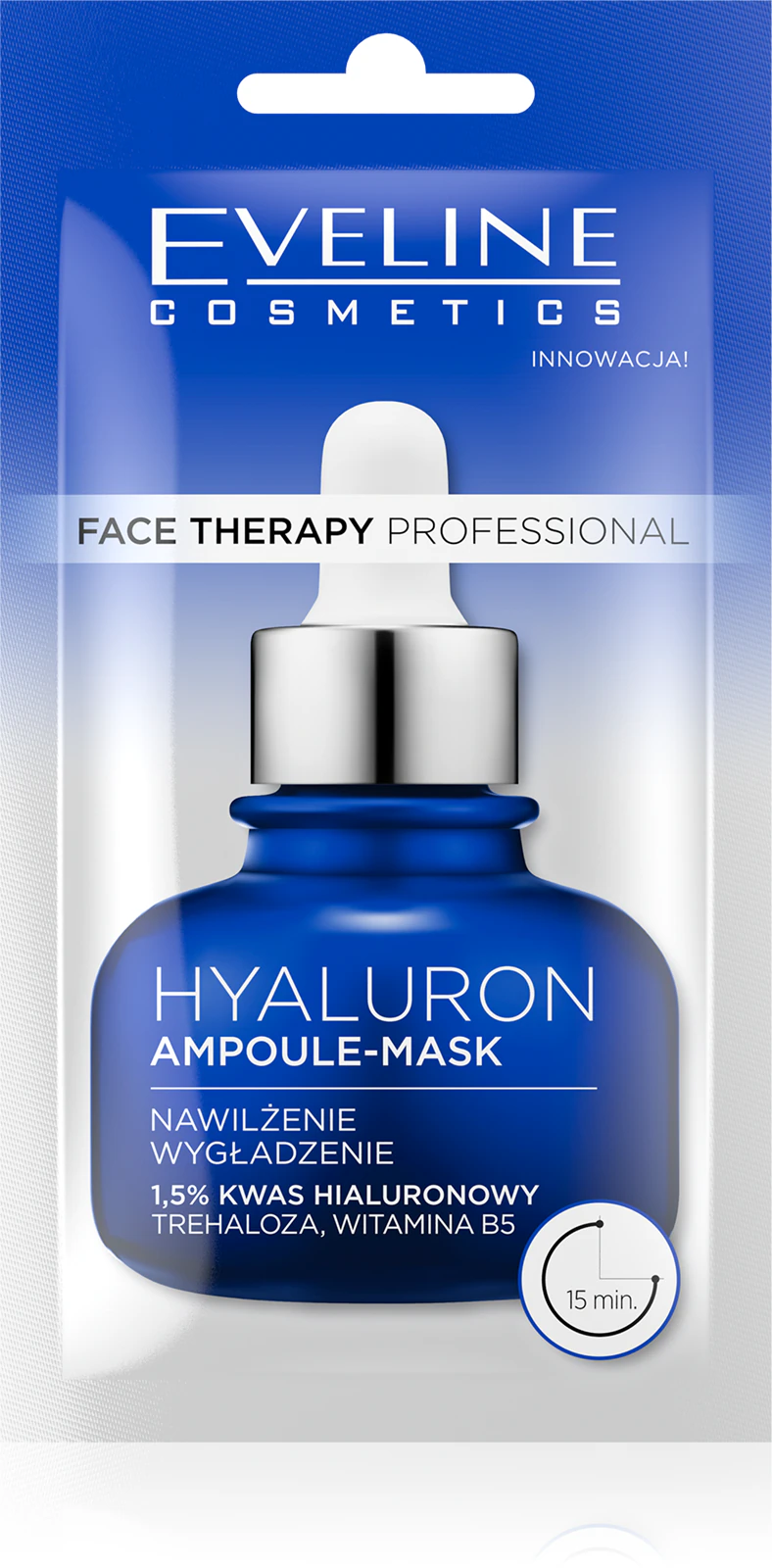 maseczka Eveline Face Therapy Professional Hyaluron na przesuszenie