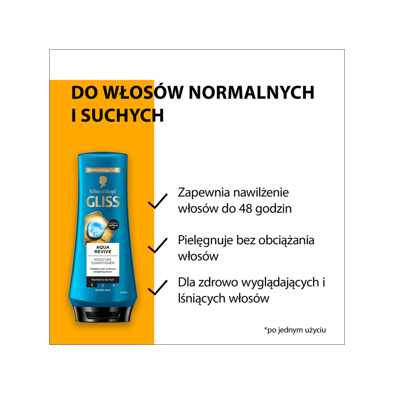 odżywka do włosów suchych bez obciążenia