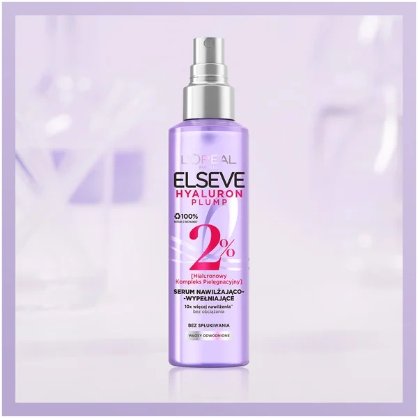 Loreal Elseve Hyaluron Plump serum do włosów odwodnionych