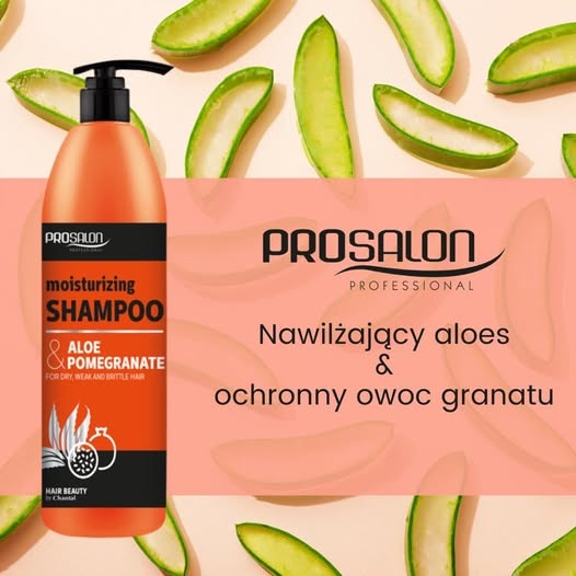 Prosalon Aloe Pomegranate szampon nawilżający do włosów