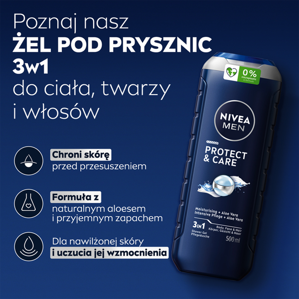 żel 3w1 do twarzy ciała i włosów
