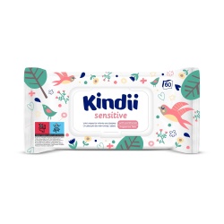 chusteczki dla niemowląt Cleanic Kindii Sensitive z rumiankiem