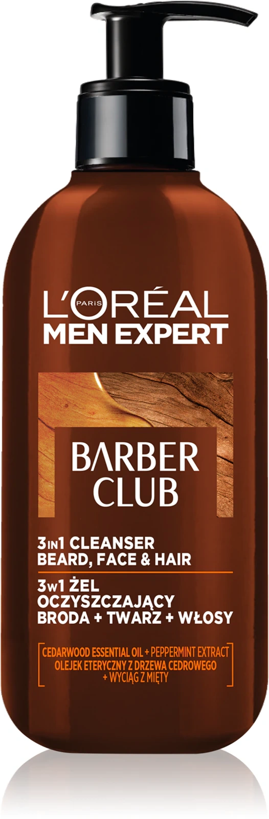 żel Loreal Barber Club do brody, twarzy i włosów
