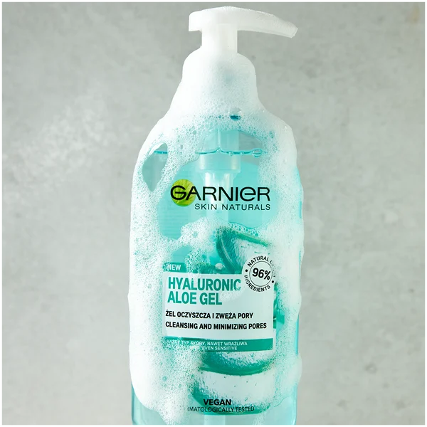 Garnier Hyaluronic Aloe żel oczyszczający z aloesem