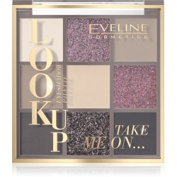 Paleta cieni do powiek nude w chłodnych beżach i brązach Eveline Look Up Take Me On