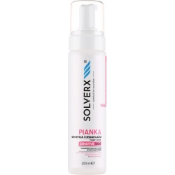 pianka Solverx Sensitive Skin do mycia twarzy i demakijażu