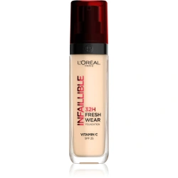 Podkład długotrwały kryjący SPF 25 Loreal Infaillible 32H Fresh Wear 015 Porcelain