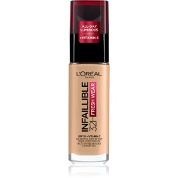 Podkład długotrwały kryjący SPF 25 Loreal Infaillible 32H Fresh Wear 120 Vanilla