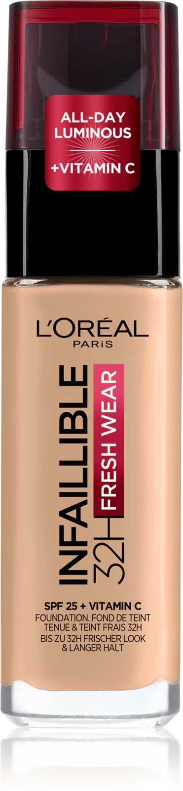 Podkład długotrwały kryjący SPF 25 Loreal Infaillible 32H Fresh Wear 120 Vanilla