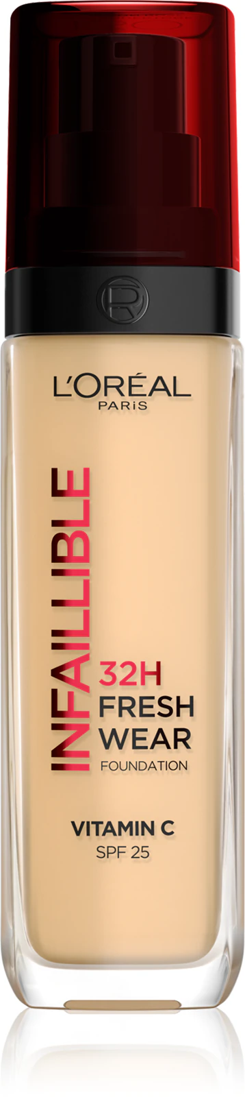 Podkład długotrwały kryjący SPF 25 Loreal Infaillible 32H Fresh Wear 130 True Beige