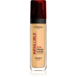 Podkład długotrwały kryjący SPF 25 Loreal Infaillible 32H Fresh Wear 140 Golden Beige