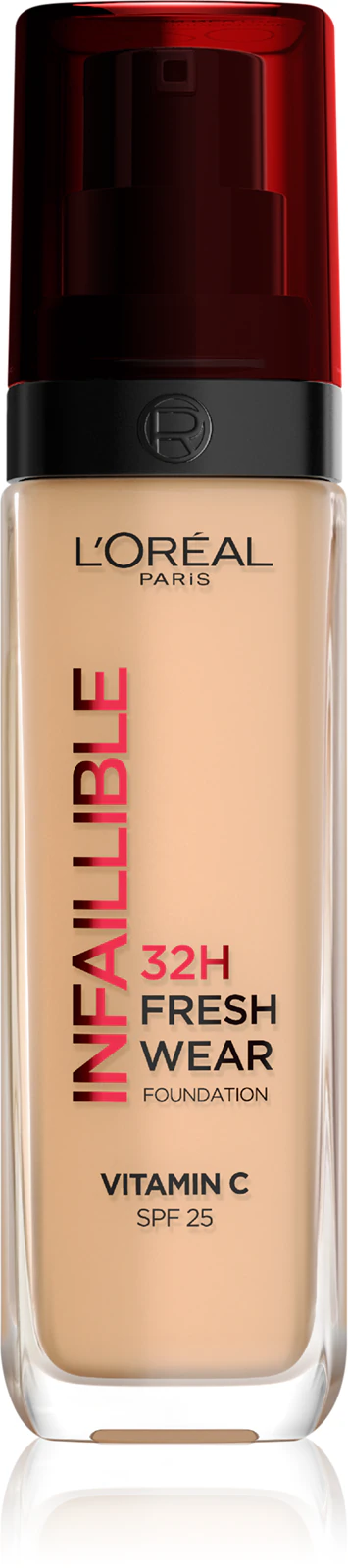 Podkład długotrwały kryjący SPF 25 Loreal Infaillible 32H Fresh Wear 220 Sable Sand