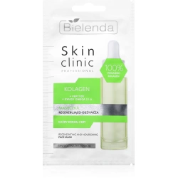 maseczka z kolagenem do cery zmęczonej Bielenda Skin Clinic Professional