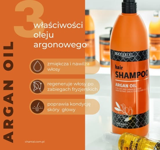 Prosalon Professional Argan Oil szampon z olejem arganowym