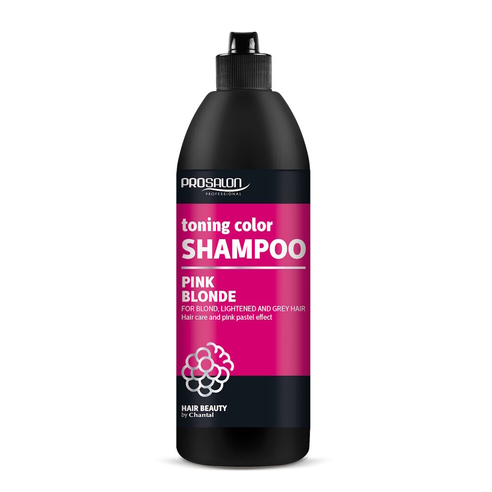 różowy szampon Prosalon Pink Blonde do włosów blond