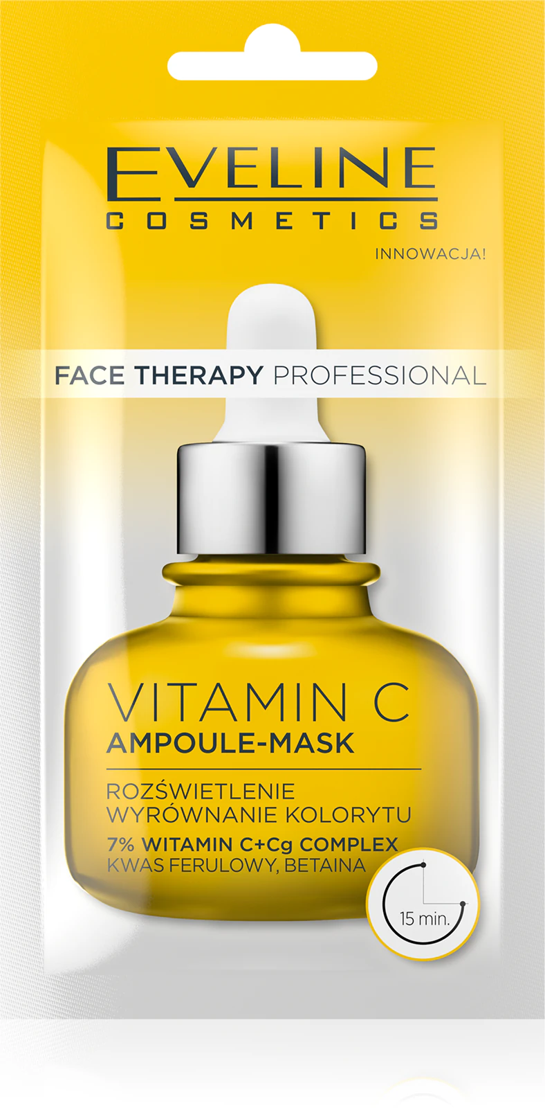 maseczka z witaminą C na przebarwienia Eveline Face Therapy Professional