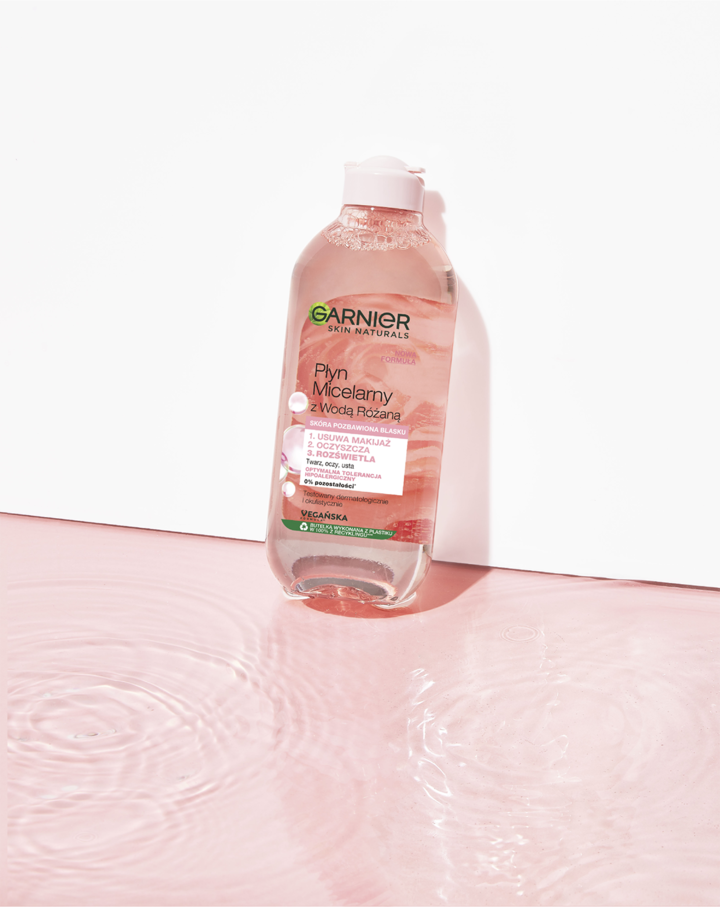 Garnier Woda Różana płyn micelarny do szarej cery