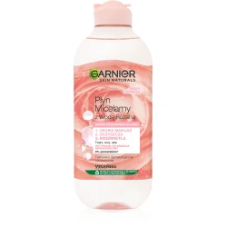 płyn micelarny Garnier z wodą różaną do szarej cery