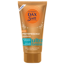 przyspieszacz opalania ze złotymi drobinkami Dax Sun