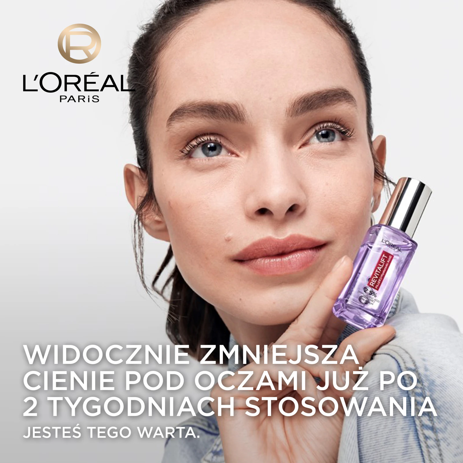 lekkie serum pod oczy pod makijaż